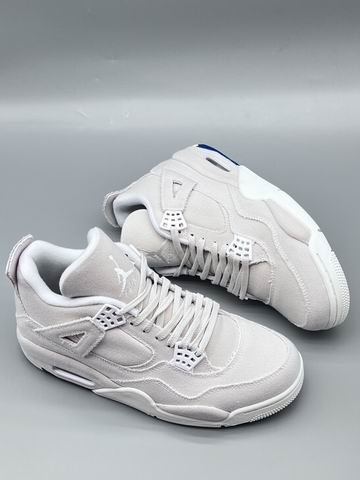 (image for) AIR JORDAN 4 Blank Canvas DQ4909-100 Men's Shoes-33